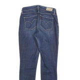 LEVI'S Womens Jeans Blue Slim Skinny Denim Medium W27 L30 Zip Pocket Casual