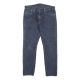 LEVI'S 512 Mens Slim Blue Denim Dark Jeans W32 L30 Classic Cotton Blend Zip
