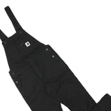 CARHARTT Womens Black Cotton Blend Straight Fit Dungarees XS W31 L27 Casual