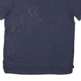 CHAPS Mens Blue Polo Shirt Short Sleeve Plain L Casual Classic Style