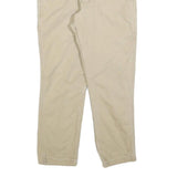 CARHARTT Mens Beige Cotton Blend Relaxed Fit Straight Trousers W30 L25 Casual