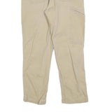 CARHARTT Mens Beige Cotton Blend Relaxed Fit Straight Trousers W30 L25 Casual