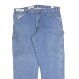 CARHARTT Mens Jeans Blue Relaxed Straight Denim Medium W38 L30 Workwear