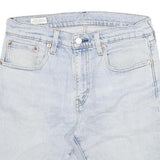 LEVI'S Mens Denim Blue Shorts L W31 Casual Cotton Blend 502 Fit