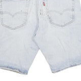 LEVI'S Mens Denim Blue Shorts L W31 Casual Cotton Blend 502 Fit