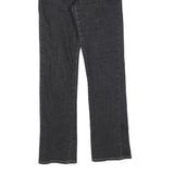 DKNY Womens Regular Fit Straight Black Denim Jeans W28 L30 Classic Cotton Blend