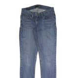 LEVI'S Womens Jeans Blue Slim Skinny Denim Rinse W27 L30 Stylish Cotton Blend