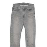 LEVI'S 510 Mens Jeans Grey Slim Skinny Denim W29 L30 Classic Cotton Blend Zip