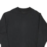 DAZNA Womens Black Cotton Blend Crew Neck M Graphic Print Sweatshirt