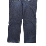 CARHARTT Mens Relaxed Jeans Blue Denim W34 L26 Distressed Zip Cotton Blend