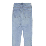 H&M Womens Blue Slim Skinny Denim Light Wash Jeans W24 L28 Stretch Cotton Blend