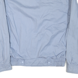 LEVI'S Mens Blue Cotton Button Jacket S Plain Casual Retro Lightweight