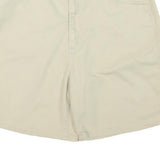 LEE Womens Shorts Cream Casual Plain M W28 Cotton Blend Comfortable Style
