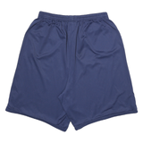 NIKE Mens Casual Blue Mesh Drawstring Shorts XL W28 Relaxed Fit Pockets