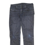 COVER Womens Slim Blue Denim Cotton Blend Zip Jeans W30 L26 Stylish Comfortable