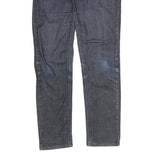COVER Womens Slim Blue Denim Cotton Blend Zip Jeans W30 L26 Stylish Comfortable