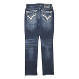 SALVAGE Womens Jeans Blue Regular Straight Denim Medium W32 L34 Stylish