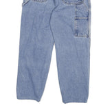 DICKIES Mens Jeans Blue Relaxed Loose Denim Rinse W29 L26 Workwear Zip Pocket