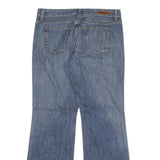RALPH LAUREN POLO JEANS COMPANY Womens Jeans Blue Regular Flared Denim Medium