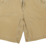 CARHARTT Mens Shorts Beige Casual Cotton Blend M W32 Workwear Durable