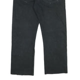 LEVI'S 501 Mens Jeans Black Regular Straight Denim W36 L27 Classic Button Fly