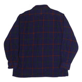 HIGH SIERRA Mens Blue & Red Plaid Cotton Shirt XL Button Front Casual