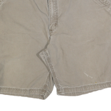 CARHARTT Mens Shorts Beige Casual 2XL W40 Cotton Blend Durable Workwear