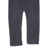 DICKIES Mens Cotton Black Regular Fit Straight Leg Trousers W38 L30 Workwear