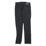 LEVI'S 511 Slim Mens Jeans Black Slim Skinny Denim Medium W30 L32 Ripped