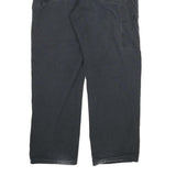 DICKIES Mens Regular Fit Black Denim Jeans W34 L32 Workwear Zip Closure