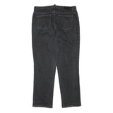 LAUREN RALPH LAUREN Womens Jeans Black Regular Straight Denim Medium W36 L30