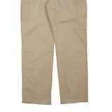 CARHARTT Mens Cotton Blend Beige Workwear Regular Fit Trousers W38 L32 Casual