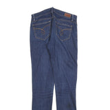 ESPRIT Womens Jeans Blue Slim Skinny Denim Medium W28 L32 Cotton Blend Zip