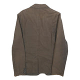 GAP Mens Brown Button Jacket XS Cotton Blend Classic Casual Smart