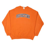 LEE Mens Orange Provincetown Crew Neck 2XL Cotton Blend Sweatshirt Casual