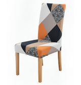 Anyseat Multi Color Geometric Pattern Print Elastic Chair Cover – Plain Dining Slipcover & Home Décor