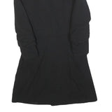 ZEBRA Womens Black Button Jacket XS Polyester Blend Double Breasted Long Sleeve