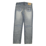 LEVI'S 599 Womens Regular Jeans Blue Denim Cotton Blend Button W31 L34 Classic