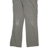 DICKIES Mens Olive Cotton Blend Regular Straight Leg Trousers W32 L34 Workwear