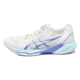 ASICS Sky Elite FF Mens Lace-Up Trainers White & Lilac Polyester UK 9.5 Sports