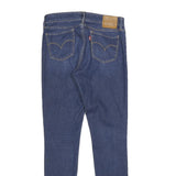 LEVI'S 711 Skinny Womens Jeans Blue Slim Denim Medium W28 L30 Stretch Zip