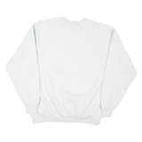 Mens White Sweatshirt Statue Of Liberty America Crew Neck XL Cotton Blend