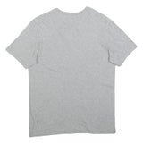 NIKE Mens Grey Crew Neck Short Sleeve Modern T-Shirt M Cotton Blend