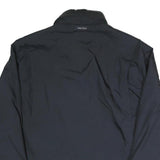NAUTICA Mens Navy Blue Jacket M Polyester Blend Zip Plain Classic Casual