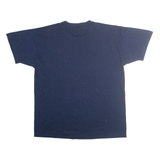RUSSELL ATHLETIC Mens Blue Kids Helping Kids Graphic T-Shirt L Short Sleeve Crew