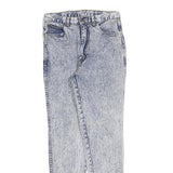 NIX Womens Jeans Blue Slim Skinny Denim Light W26 L29 Acid Wash Zip