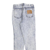 NIX Womens Jeans Blue Slim Skinny Denim Light W26 L29 Acid Wash Zip