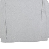 NAUTICA Mens Grey Long Sleeve Crew Neck Cotton Blend T-Shirt XL Casual