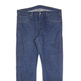 LEVI'S 501 Mens Jeans Blue Regular Straight Denim Medium W40 L32 Classic Fit