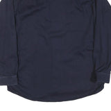 CARHARTT Mens Navy Work Shirt L Button Down Long Sleeve Heavywear